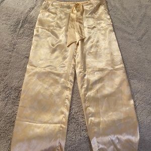 Satin Pajama Bottoms